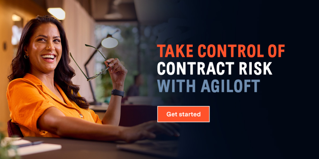 Take control of contract risk with Agiloft
