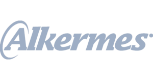 Alkermes logo blue
