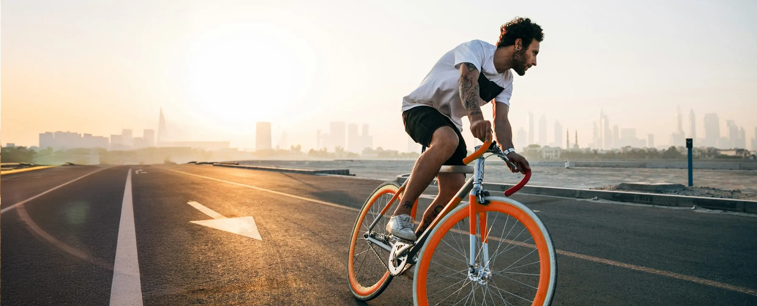 Man riding a bicycle - Agiloft