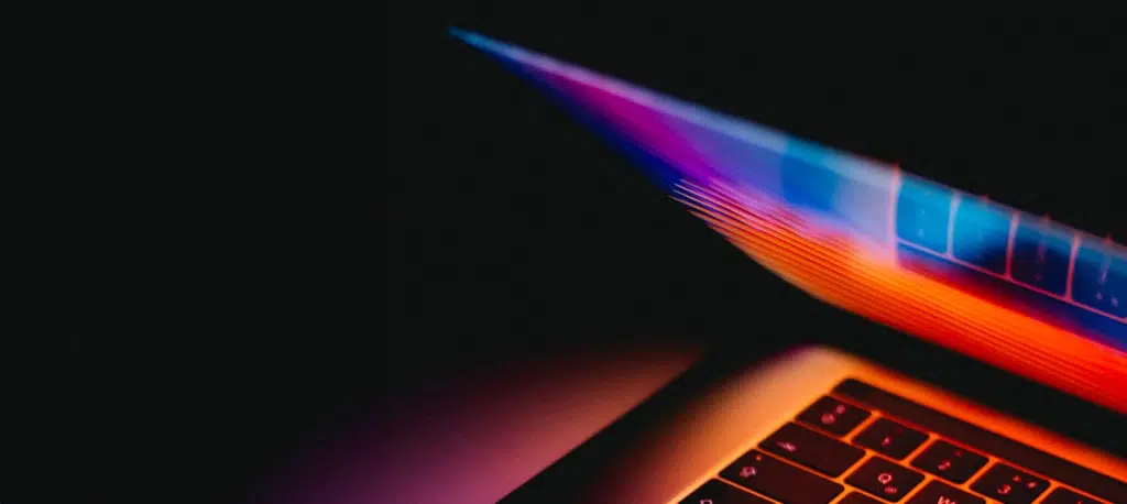 Laptop opening