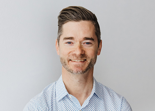 Portrait of Eric Laughlin, CEO of Agiloft.