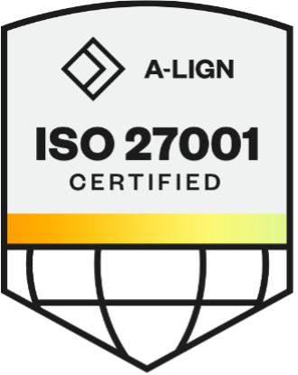 ISO27001 badge