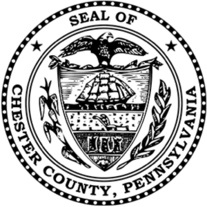 Chester County logo black
