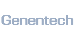Genentech logo blue