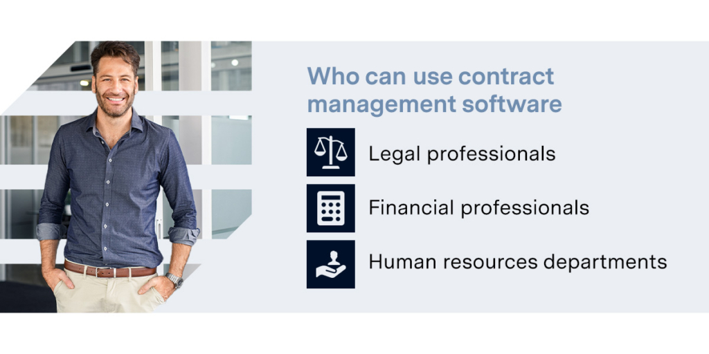 contract management software for legal, financial, and HR industries